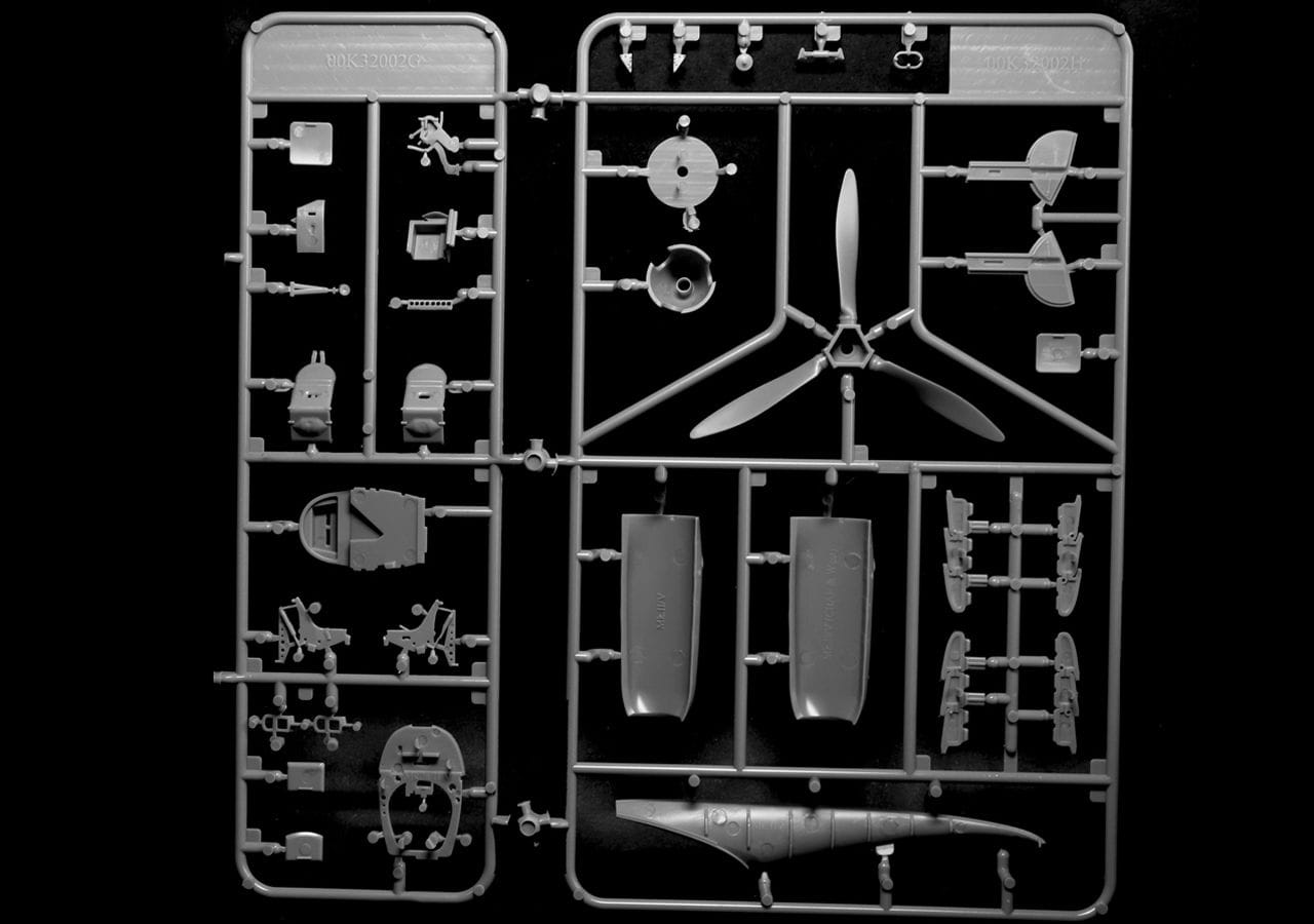 Kotare - 32006 - Supermarine Spitfire Mk Vb (early) - sprue