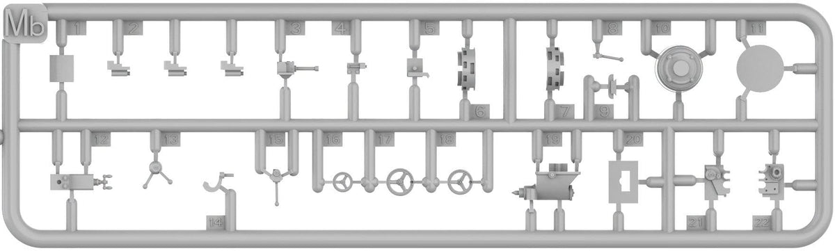 203 - Miniart - 38101 - Mechanical Workshop - sprue