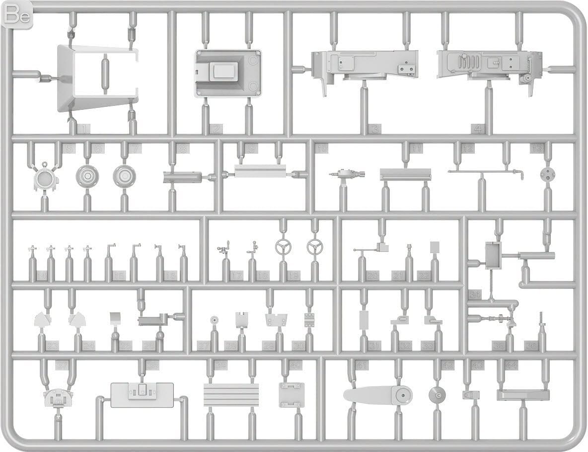 Miniart - 38101 - Mechanical Workshop - sprue