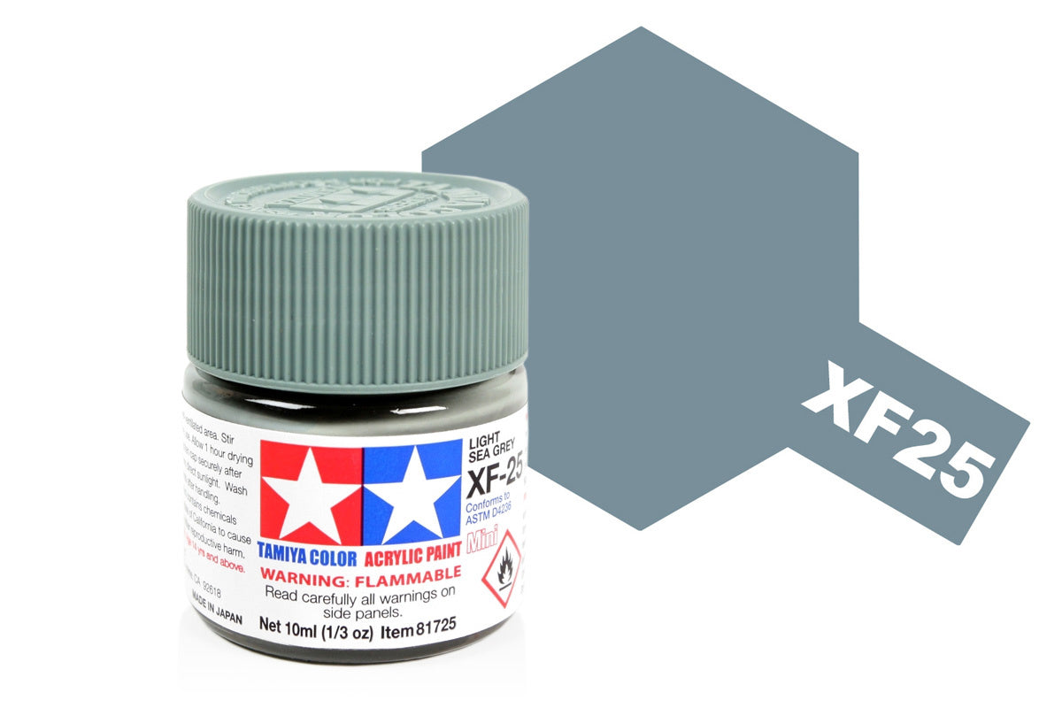 010 - Tamiya Acrylic Mini XF-25 Light Sea Grey - primary image