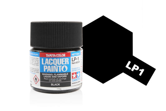 010 - Tamiya Lacquer LP-1 Black - primary image