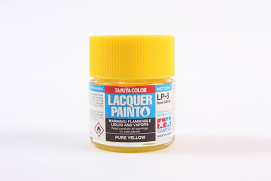 010 - Tamiya Lacquer LP-8 Pure Yellow - primary image