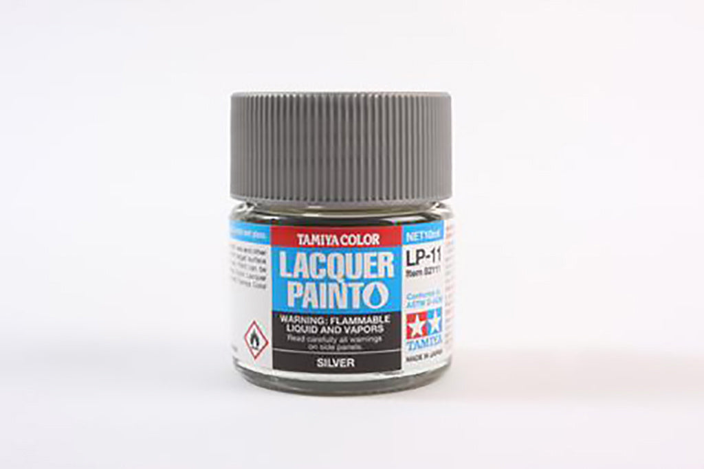 010 - Tamiya Lacquer LP-11 Silver - primary image