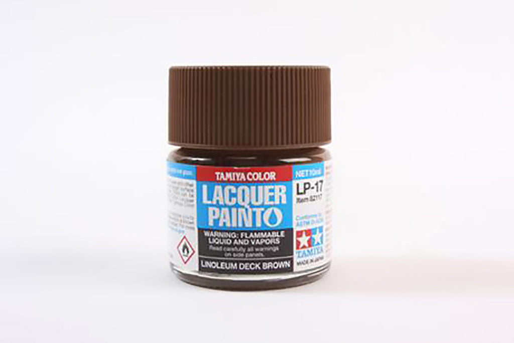 010 - Tamiya Lacquer LP-17 Linoleum Deck Brown - primary image