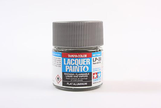 010 - Tamiya Lacquer LP-38 Flat Aluminum - primary image