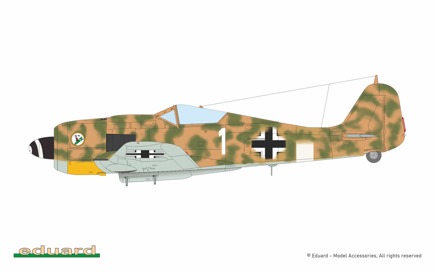 301 - Eduard - 82139 - Focke-Wulf Fw 190 F-8 - paint schemes - 1./SG 4, Airasca, Italy, June 1944