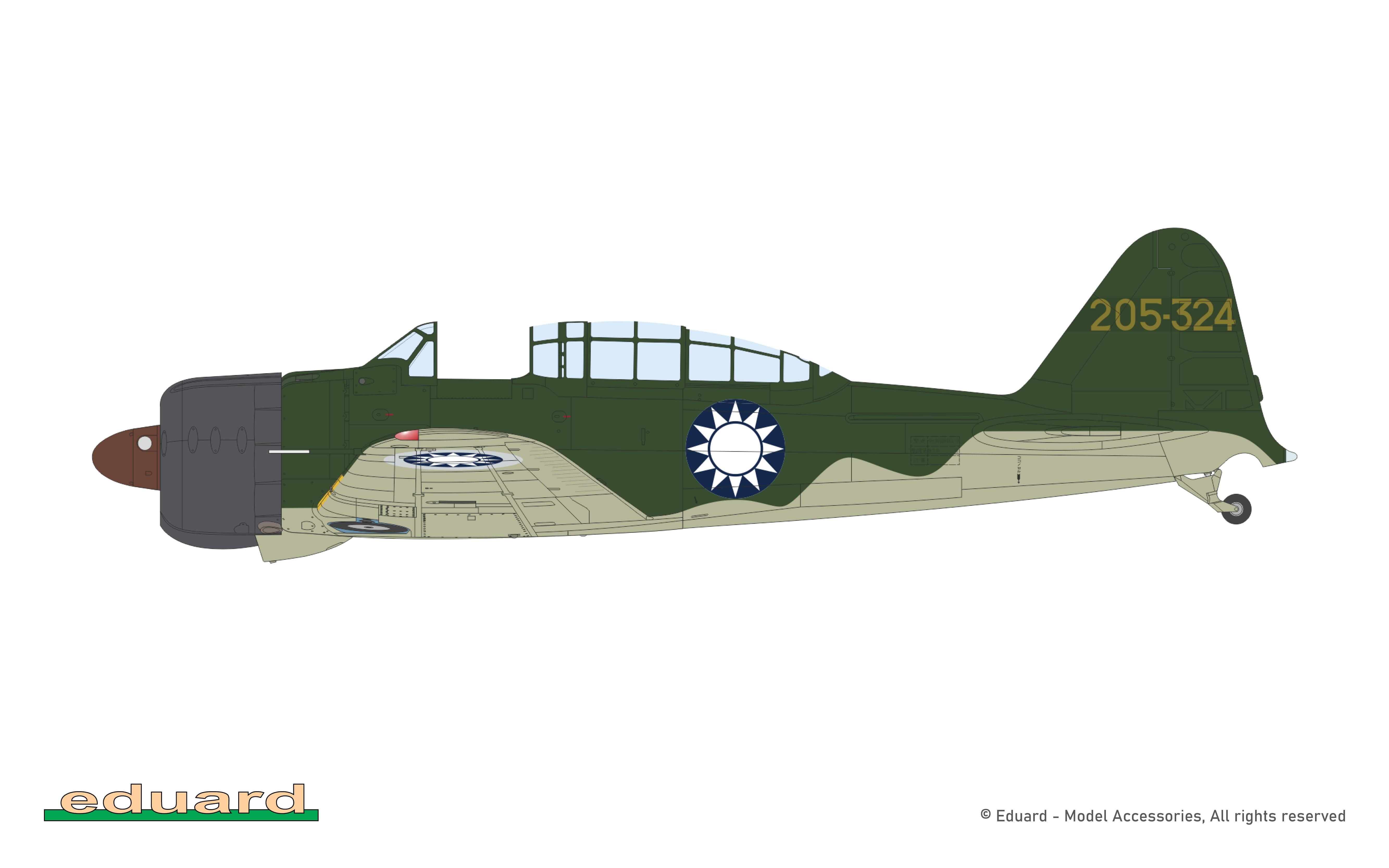 Eduard - 82218 - Mitsubishi A6M2-K Zero Model 21 - paint schemes