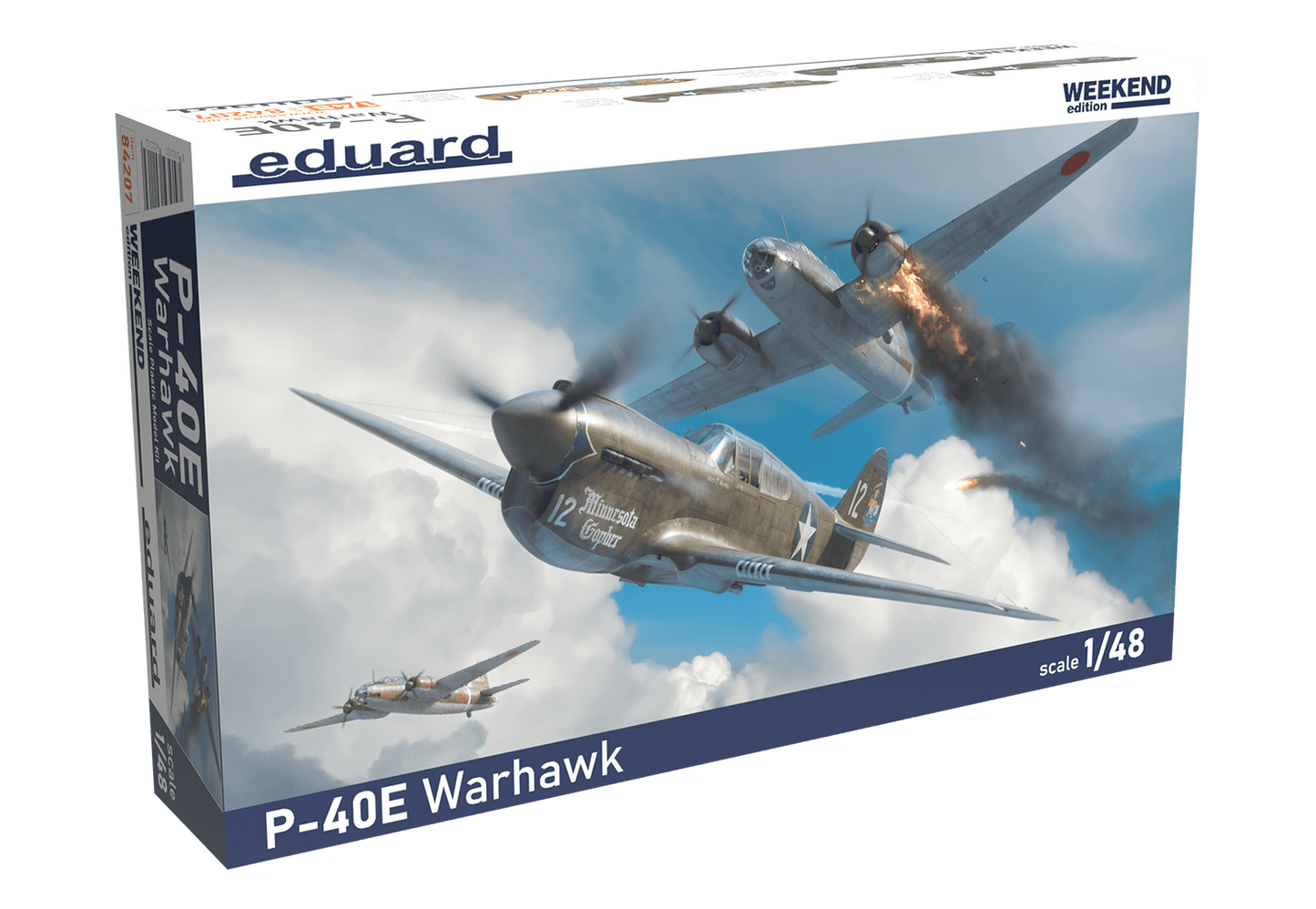 011 - Eduard - 84207 - Curtiss P-40E Warhawk / Kittyhawk Mk Ia - secondary image