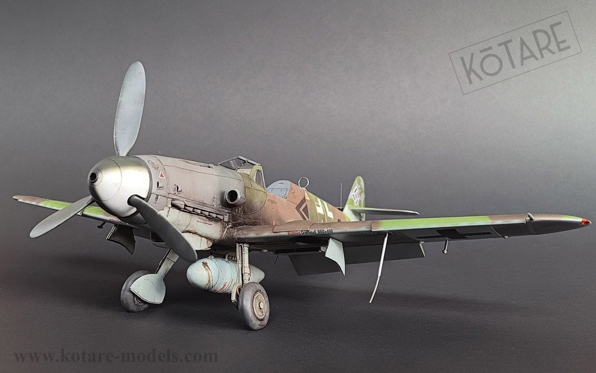 705 - Kotare - 32009 - Messerschmitt Bf 109 K-4 - painted model