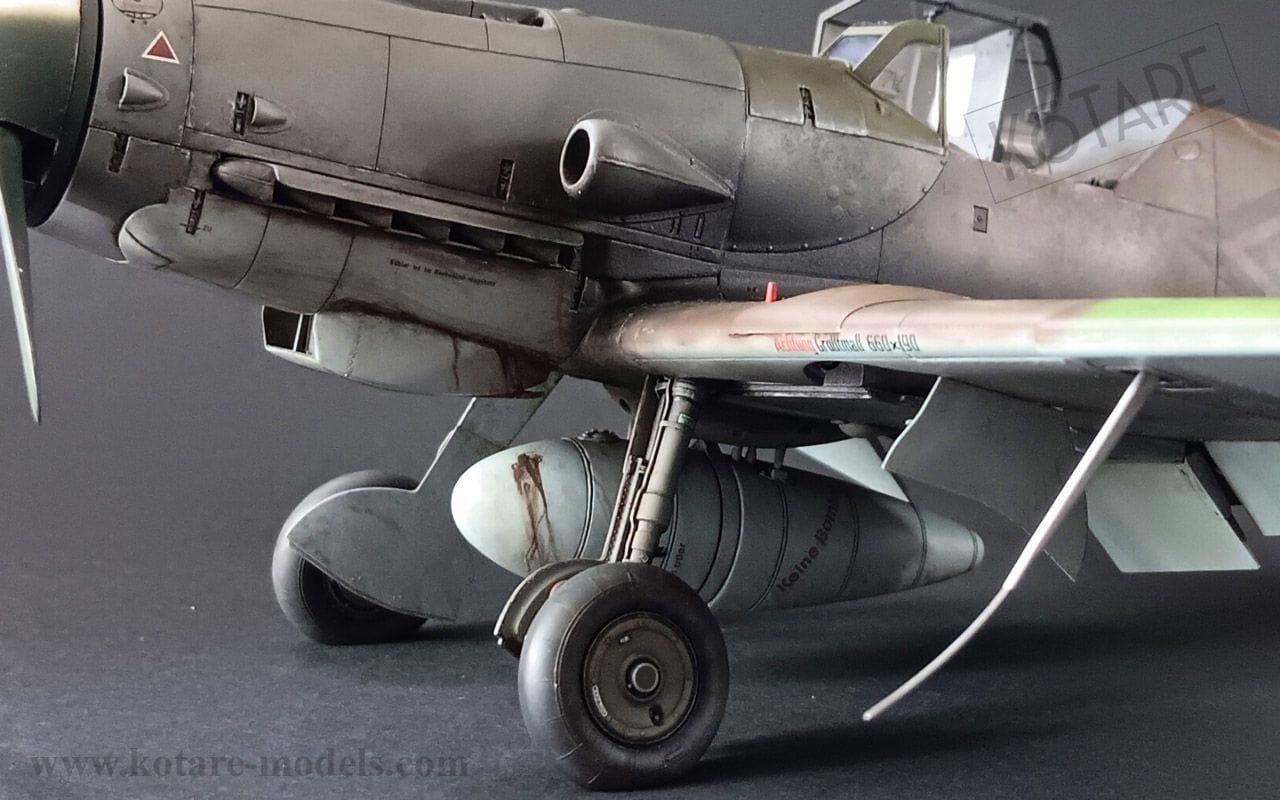 Kotare - 32009 - Messerschmitt Bf 109 K-4 - painted model