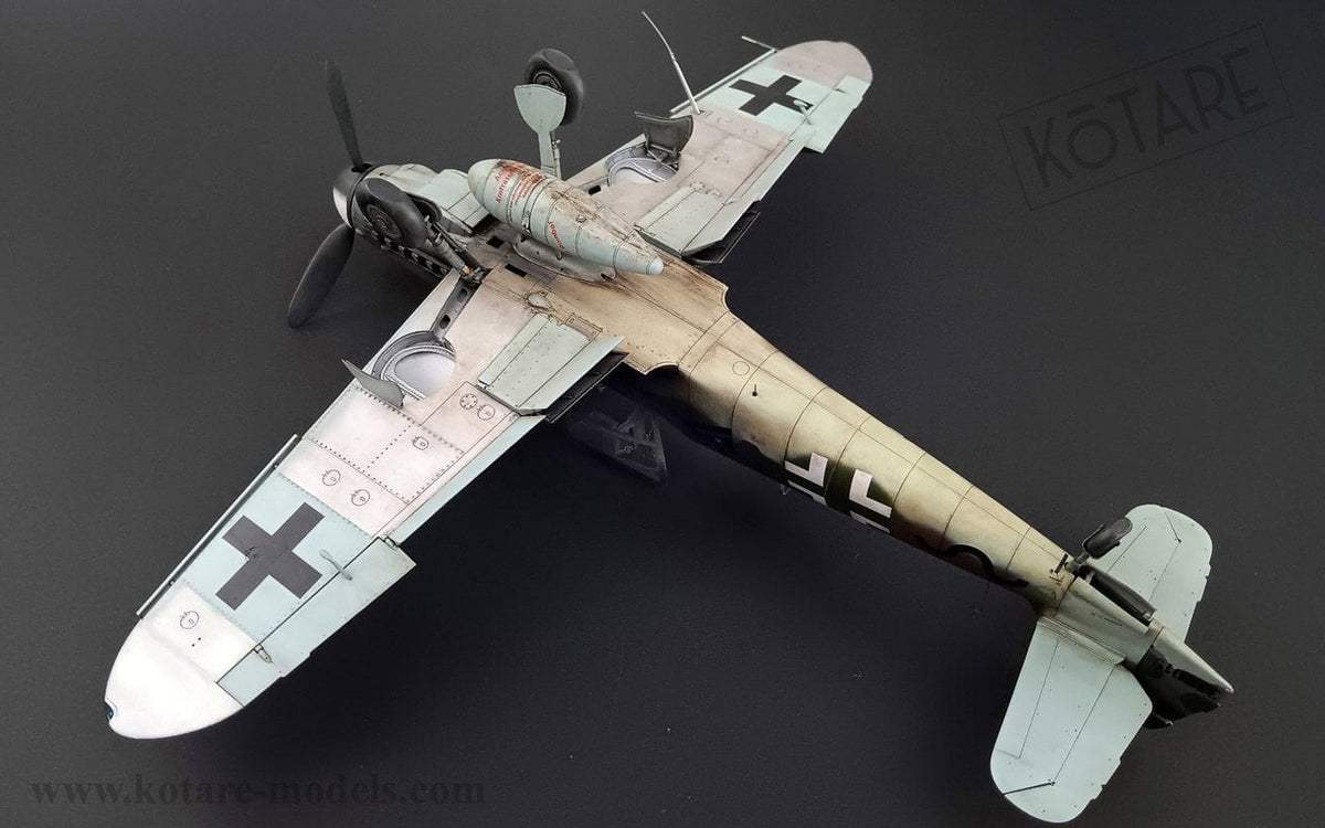 714 - Kotare - 32009 - Messerschmitt Bf 109 K-4 - painted model