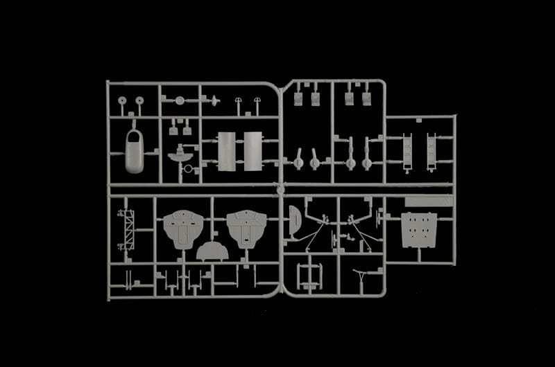 Italeri - 1487 - Boeing B-17F Flying Fortress - sprue