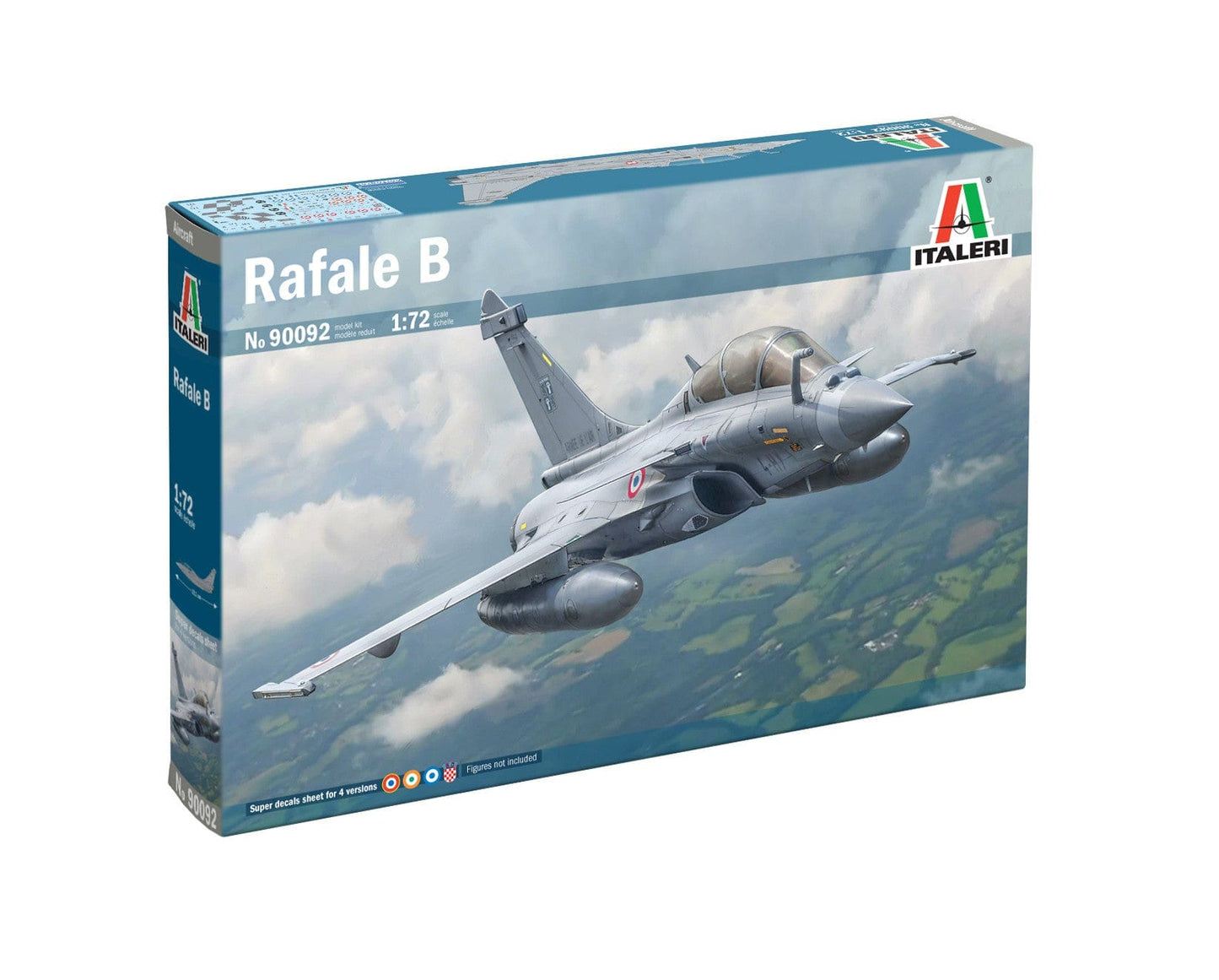 010 - Italeri - 90092 - Dassault Rafale B - primary image
