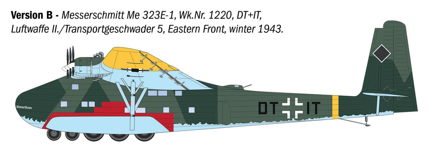301 - Italeri - 90104 - Messerschmitt Me 323 Gigant - paint schemes