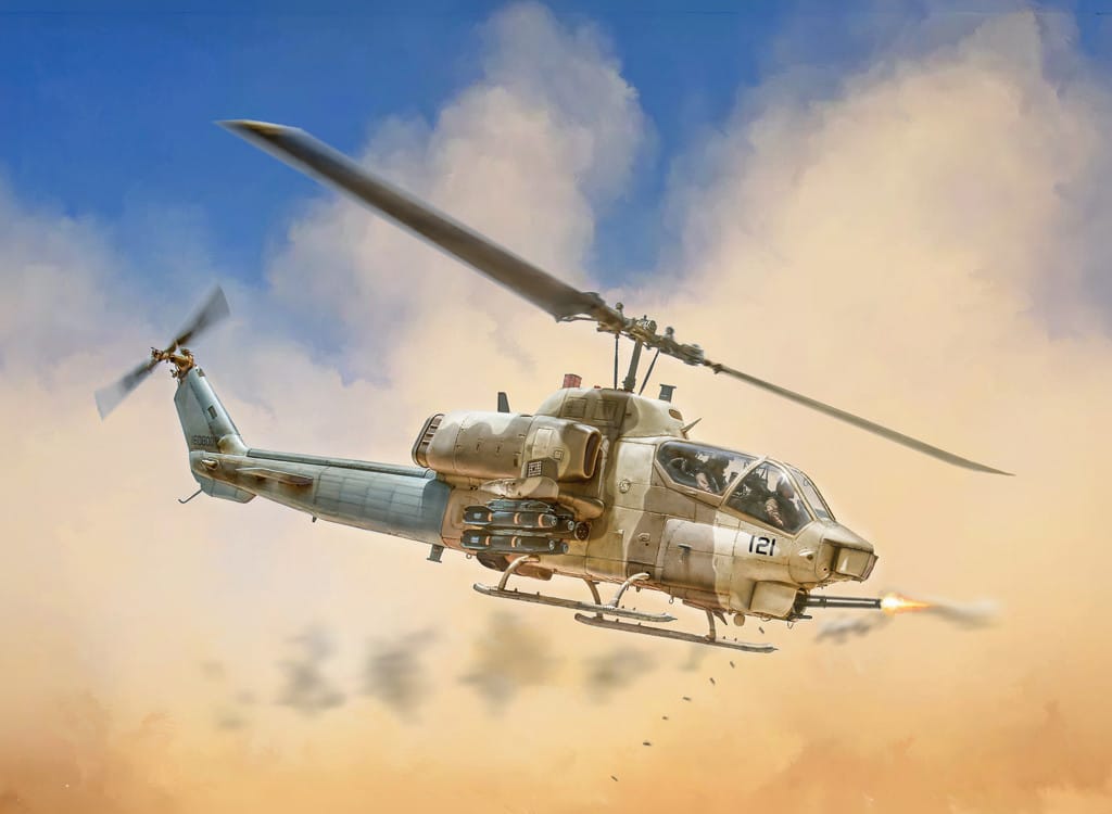 Italeri - 90160 - Bell AH-1W Super Cobra - box art