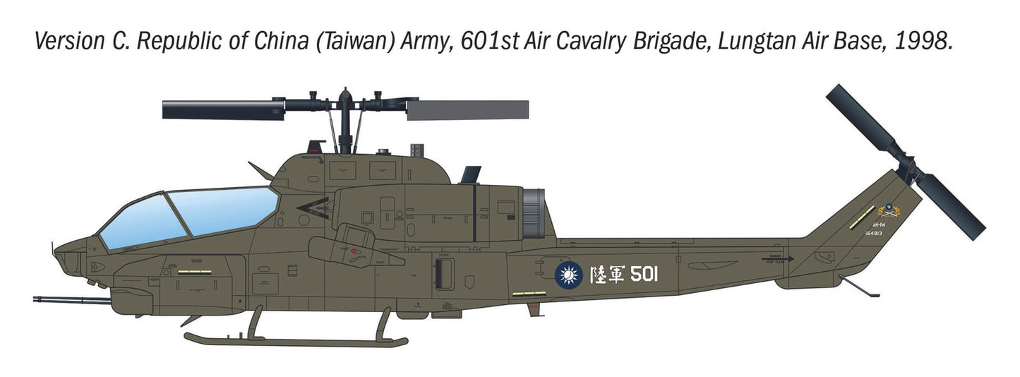 302 - Italeri - 90160 - Bell AH-1W Super Cobra - paint schemes