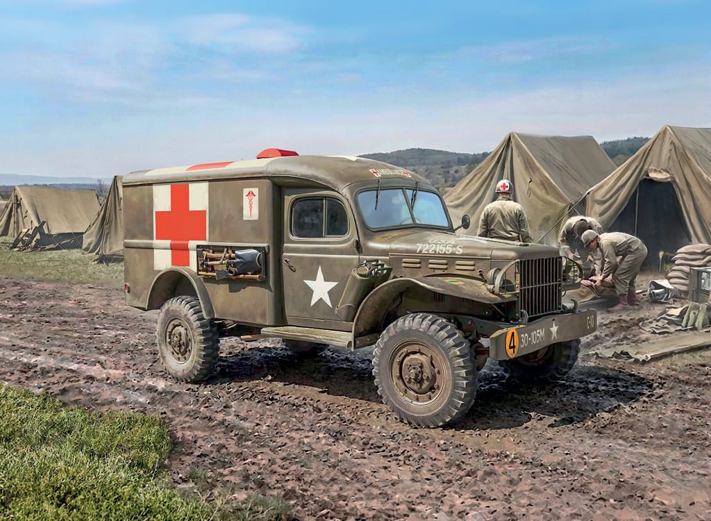 Italeri - 90226 - Dodge WC-54 ¾-ton 4x4 Beep - box art