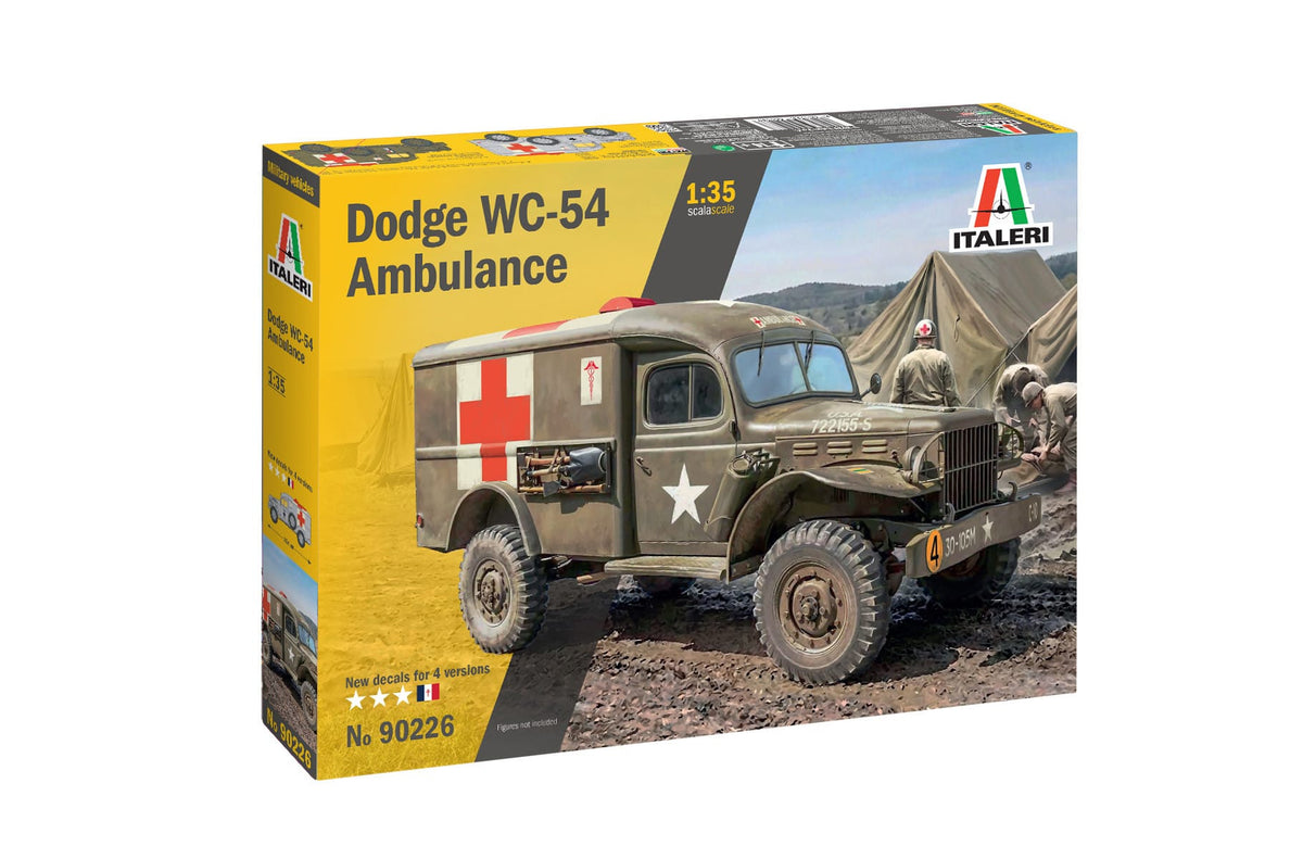 010 - Italeri - 90226 - Dodge WC-54 ¾-ton 4x4 Beep - primary image