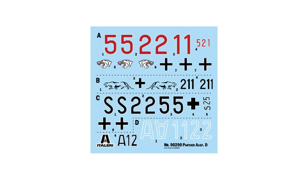 Italeri - 90290 - Pz.Kpfw. V Panther Ausf. D - box art