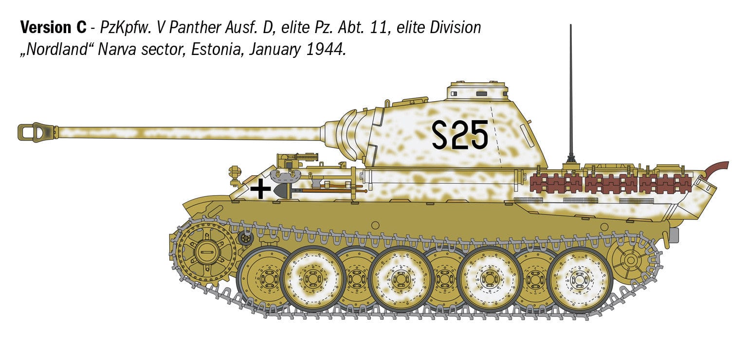 Italeri - 90290 - Pz.Kpfw. V Panther Ausf. D - box art