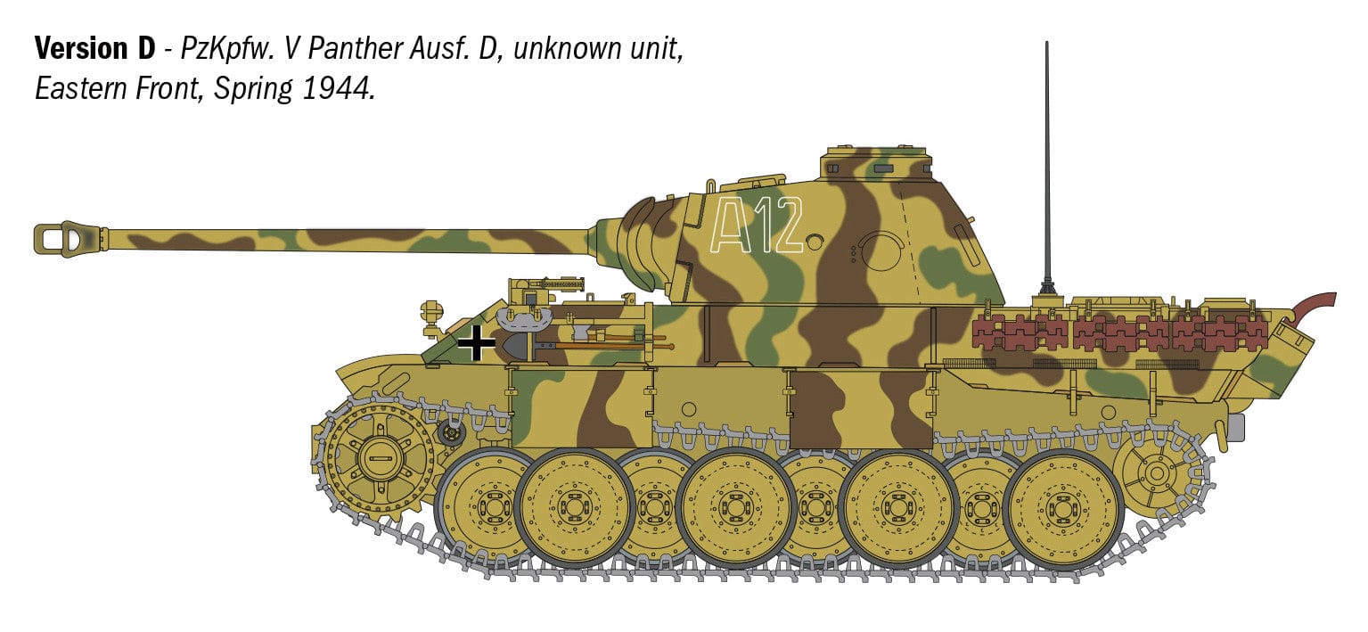 Italeri - 90290 - Pz.Kpfw. V Panther Ausf. D - box art