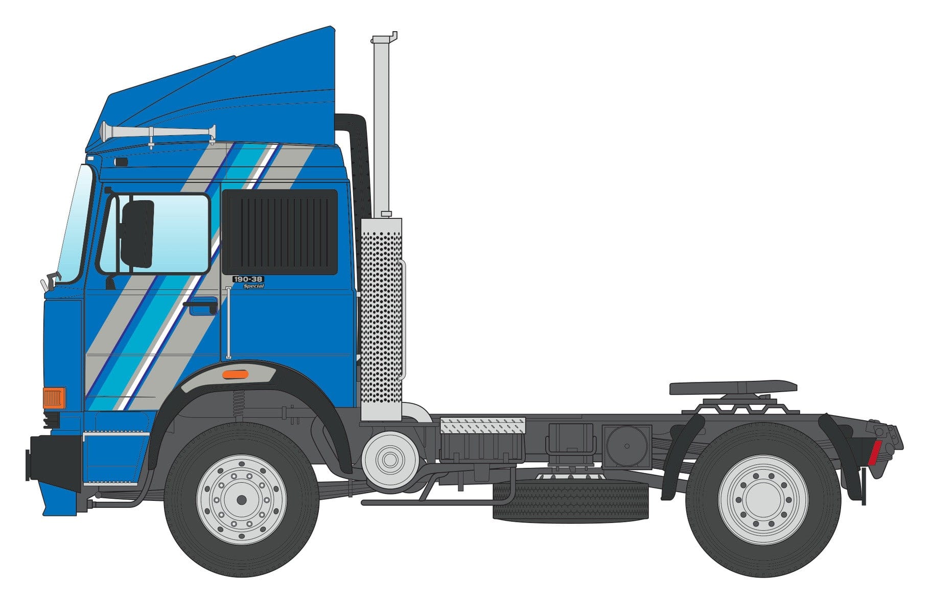 Italeri - 90767 - IVECO 190.38 CowBoy - paint schemes