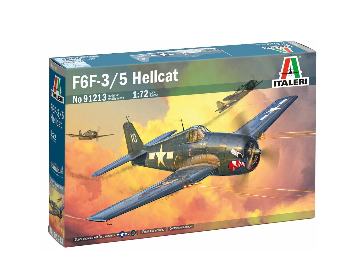 010 - Italeri - 91213 - Grumman F6F-3 Hellcat / Mk II - primary image