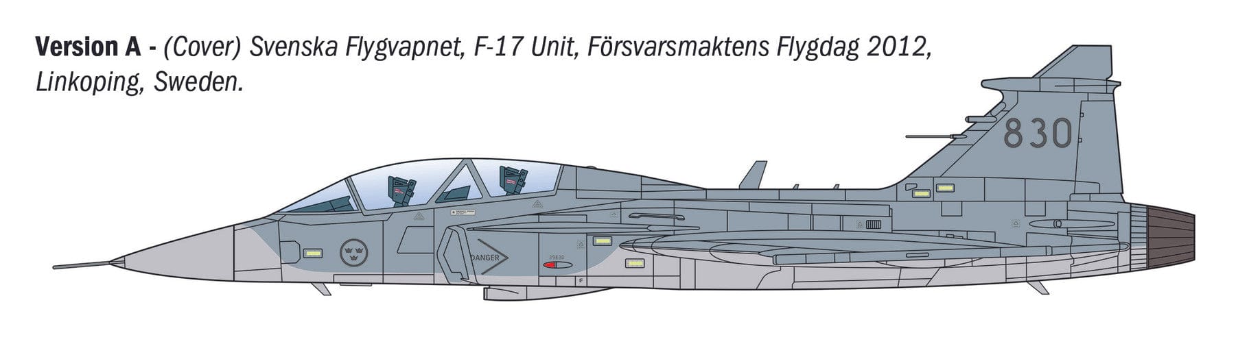 Italeri - 91216 - Saab JAS 39 Gripen - paint schemes