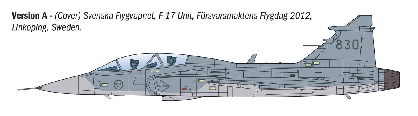 300 - Italeri - 91216 - Saab JAS 39 Gripen - paint schemes