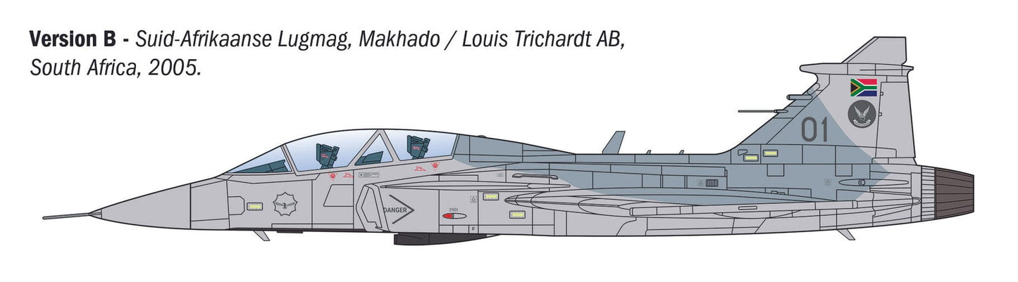 301 - Italeri - 91216 - Saab JAS 39 Gripen - paint schemes