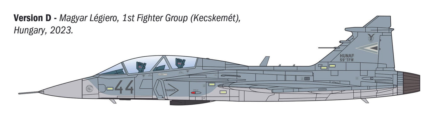 303 - Italeri - 91216 - Saab JAS 39 Gripen - paint schemes