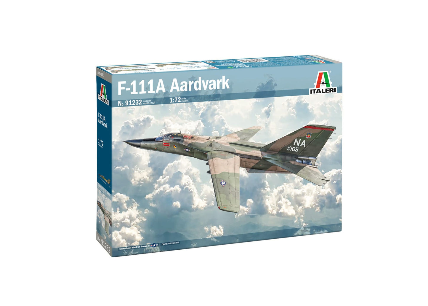 010 - Italeri - 91232 - General Dynamics F-111A Aardvark - primary image