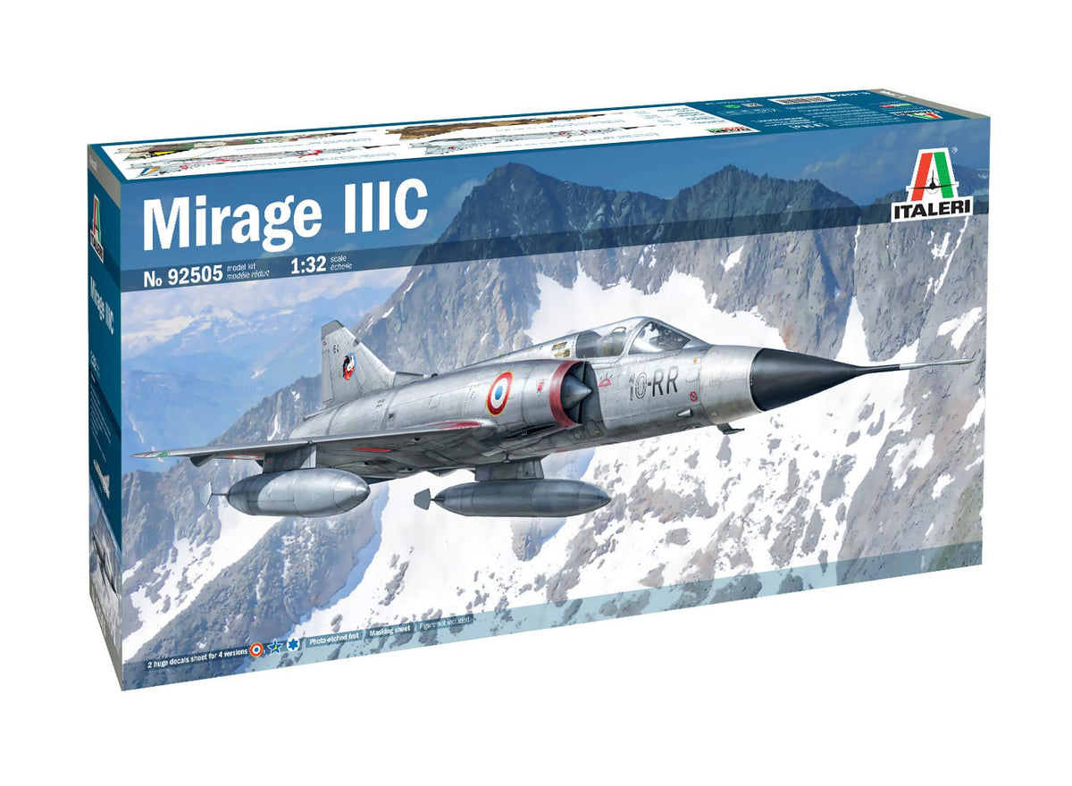 010 - Italeri - 92505 - Dassault Mirage IIIC - primary image