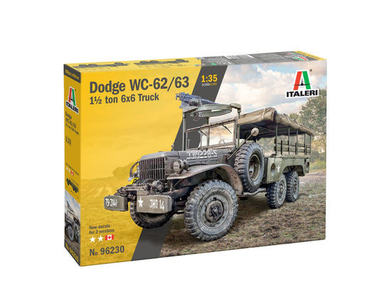 010 - Italeri - 96230 - Dodge WC62 1½ ton 6x6 - primary image