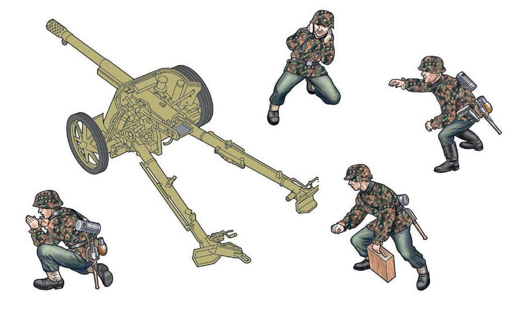 300 - Italeri - 96460 - 7.5 cm Pak 97/38 - paint schemes
