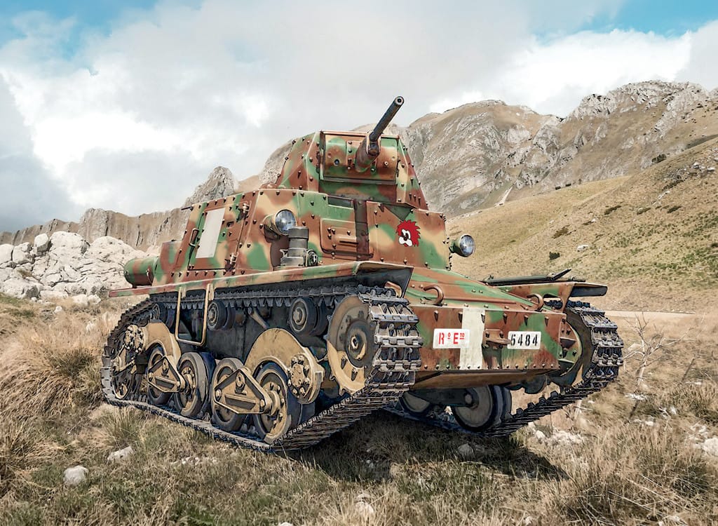 150 - Italeri - 96553 - Carro Armato L6/40 - box art