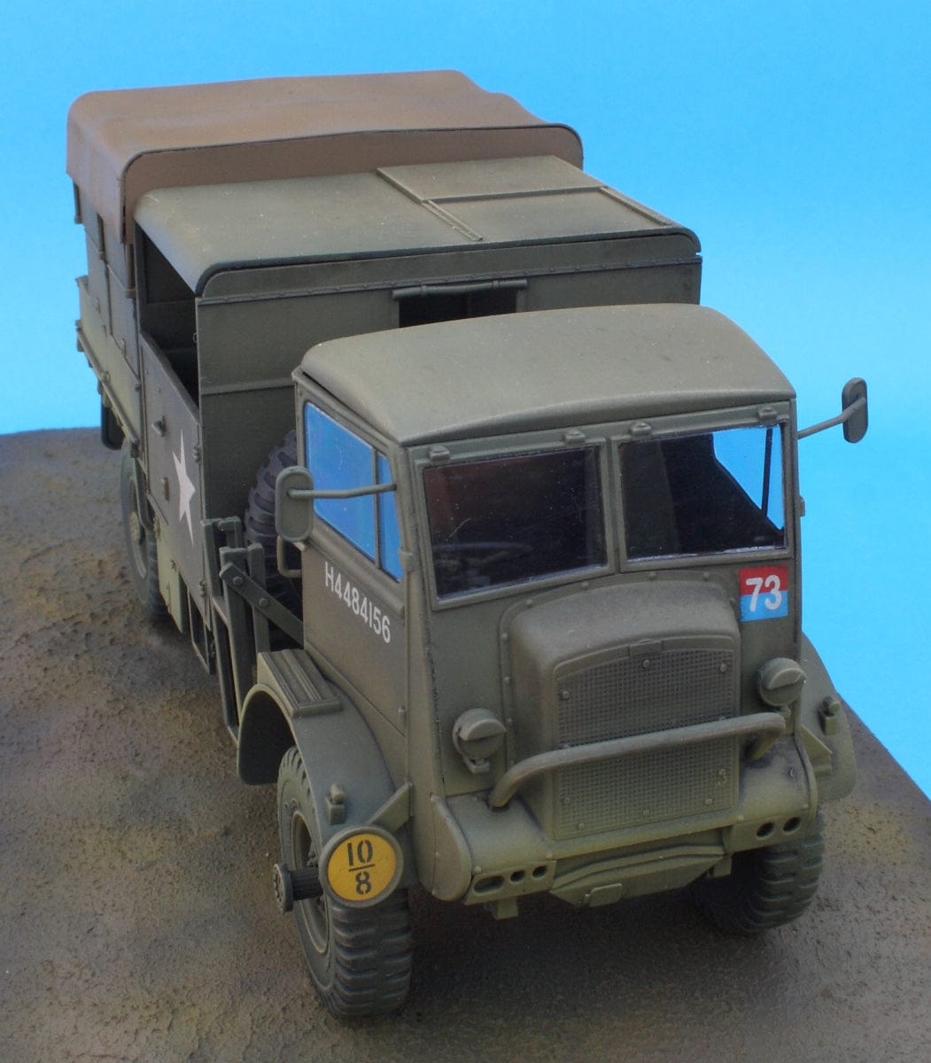 708 - IBG - 35018 - Bedford QLB 3-ton 4×4 - painted model
