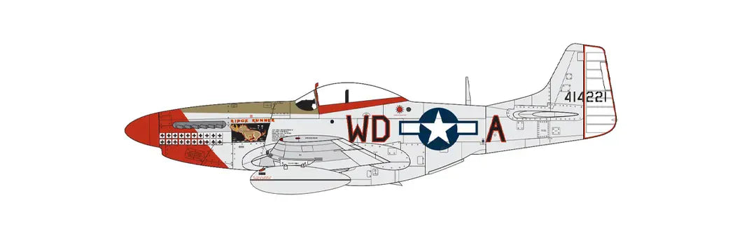 700 - Airfix - A14001V - North American P-51D Mustang - painted model