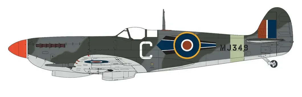 Airfix - A17001A - Supermarine Spitfire Mk IXc ‘Flying Dray’ - paint schemes