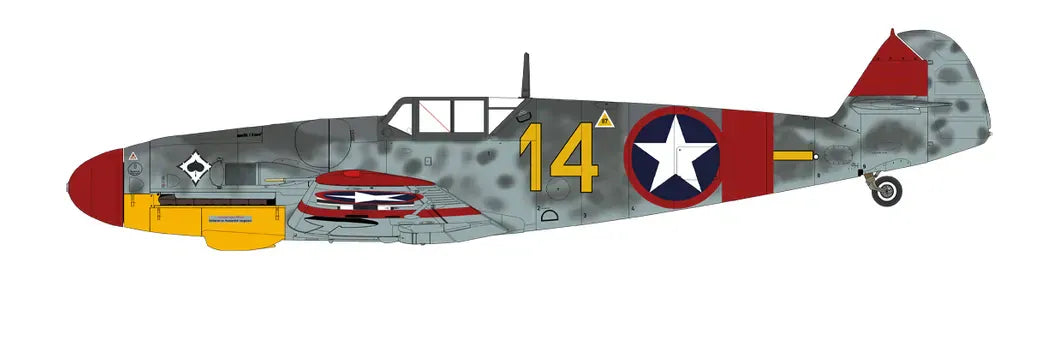 301 - Airfix - A17003 - Messerschmitt Bf 109 G-5 / G-6 - paint schemes
