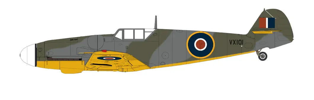 302 - Airfix - A17003 - Messerschmitt Bf 109 G-5 / G-6 - paint schemes