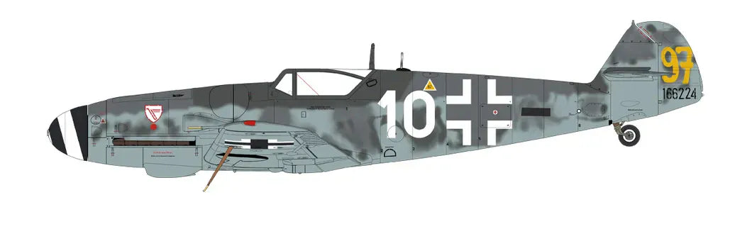 303 - Airfix - A17003 - Messerschmitt Bf 109 G-5 / G-6 - paint schemes