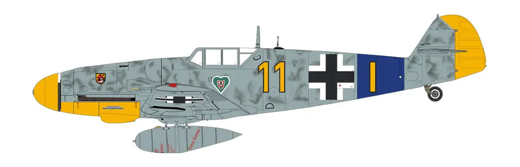 Airfix - A17003 - Messerschmitt Bf 109 G-5 / G-6 - paint schemes