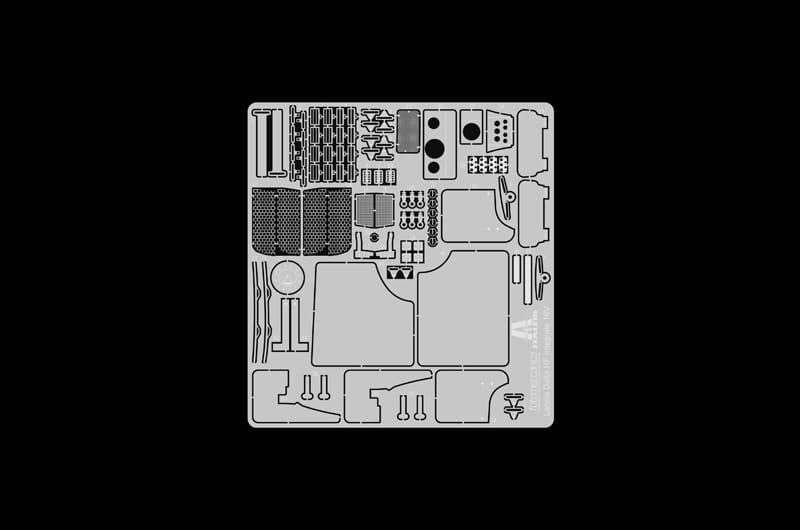 Italeri - 4712 - Lancia Delta HF Integrale (1991 Safari Rally) - photo-etched parts