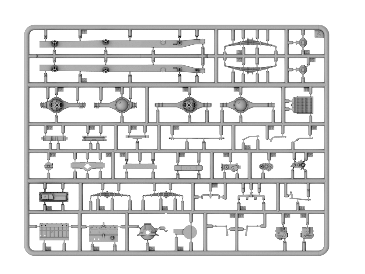 IBG - 35019 - Otter Mk I LRC - sprue