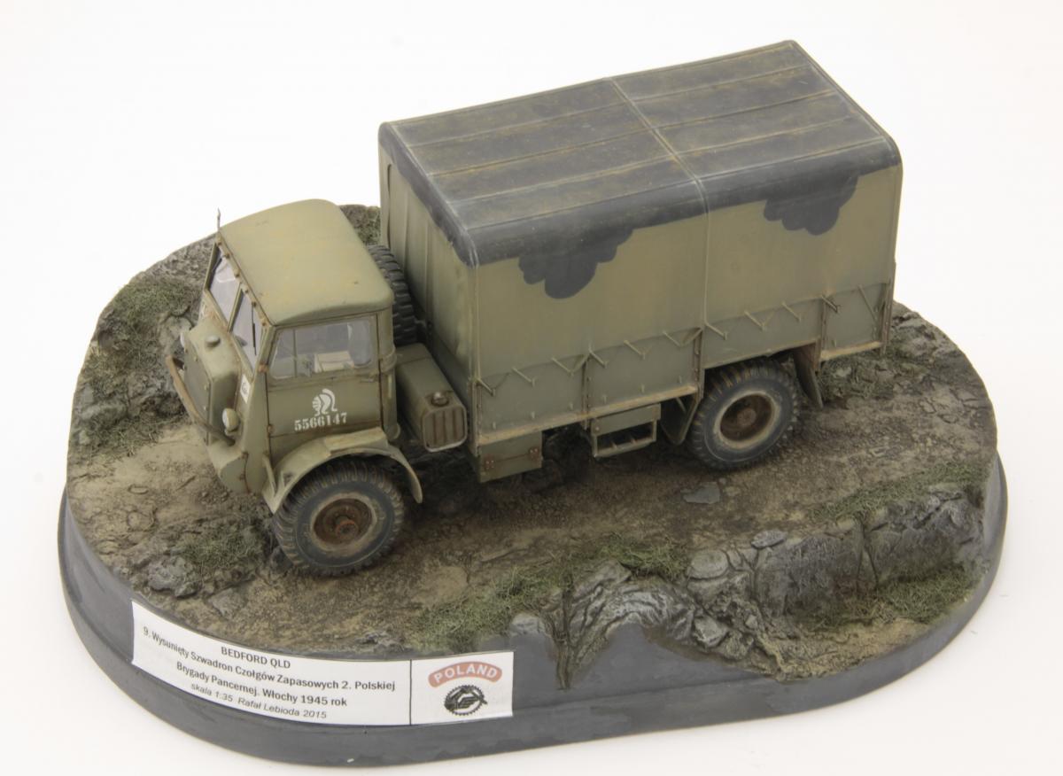 IBG - 35015 - Bedford QLD 3-ton 4×4 GS - painted model