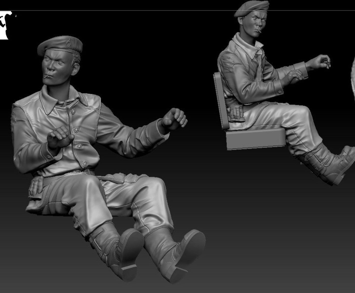 401 - Thunder Model - TMF35008 - British M1A1 Crew - decals