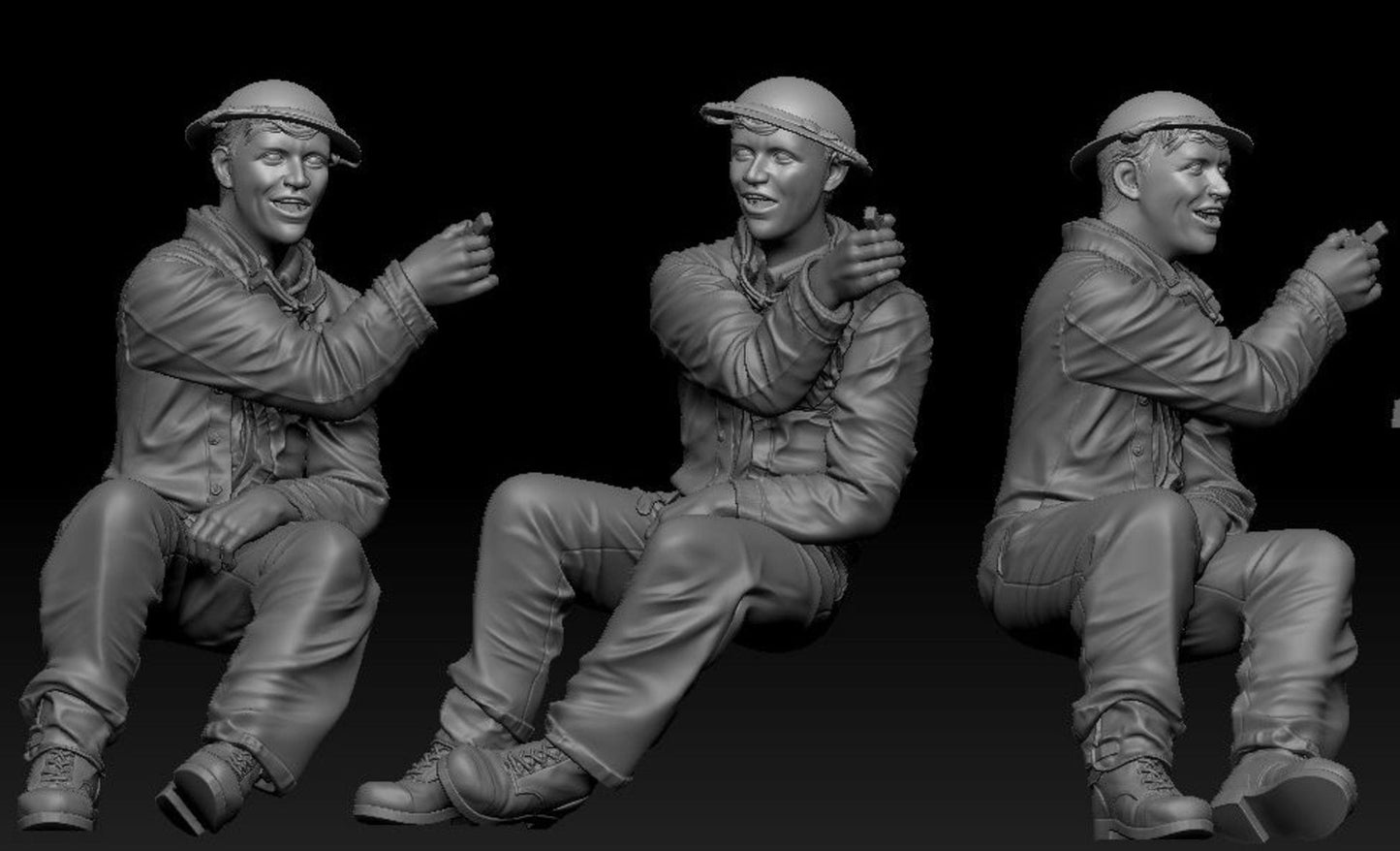 403 - Thunder Model - TMF35008 - British M1A1 Crew - decals