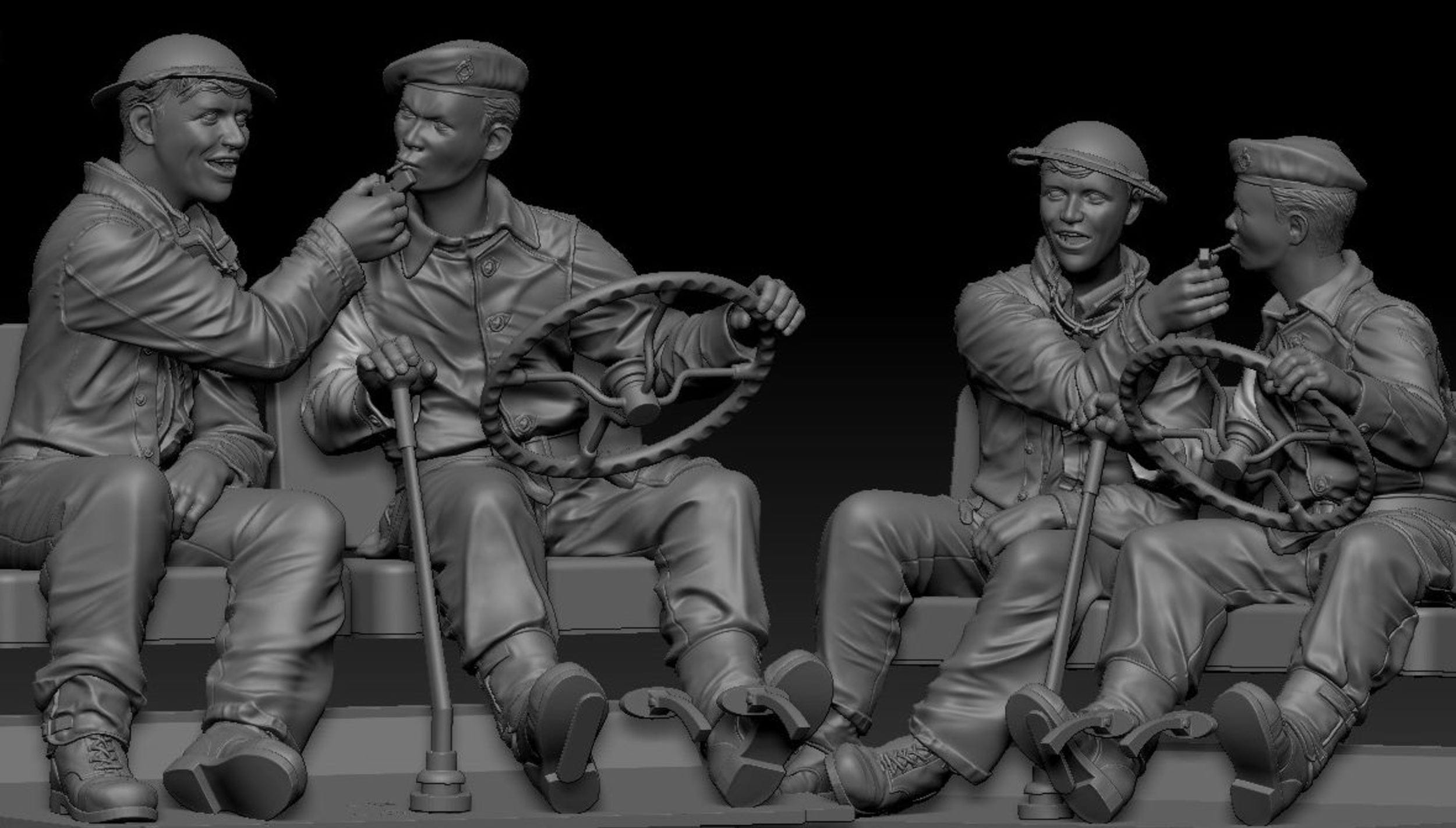 Thunder Model - TMF35008 - British M1A1 Crew - decals