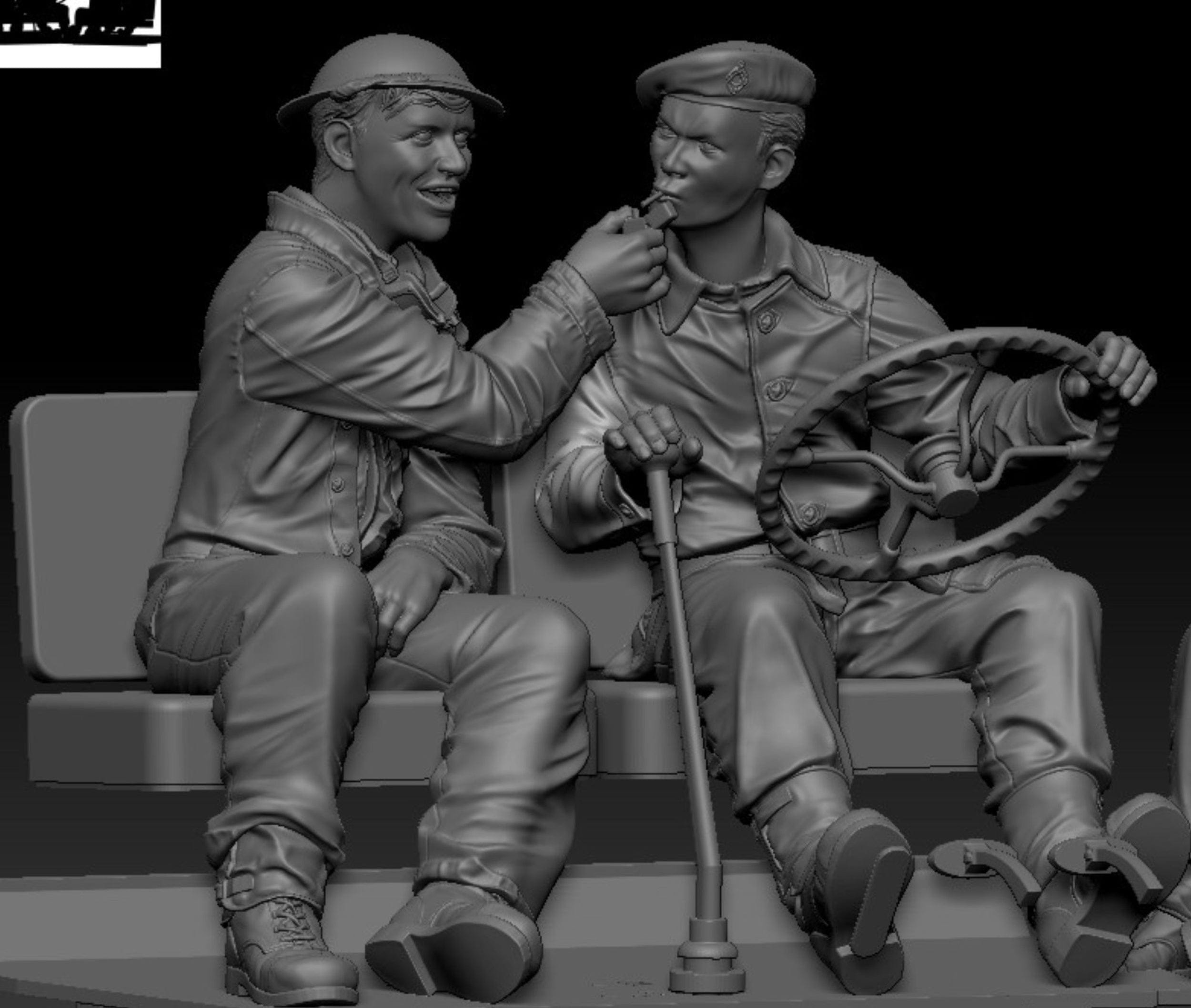 Thunder Model - TMF35008 - British M1A1 Crew - decals